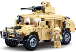Конструктор Sluban Army Hummer – боен офроуд