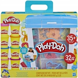 Творчески куфар с пластилин и аксесоари Play-Doh