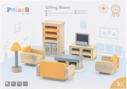 Дървени мебели за куклена къща PolarB от Viga