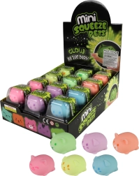 Антистрес топче Животинче светещо в тъмното