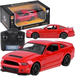 RC кола FORD SHELBY GT500 1:24 червено 2,4 GHz