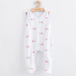 Baby footed overalls New Baby Classic II raspberry 56 (0–3 m)