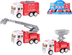 Friction-Powered Fire Truck 12–13 cm, 3 Types