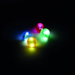 Светещи топчета Cleverclixx за писта за топчета Dazzling Lights – 4 бр.