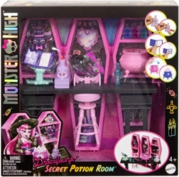 Забавен комплект Monster High Draculaura - Тайната стая с еликсири