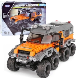 Конструктор на офроуд супер автомобил 8x8, 529 части
