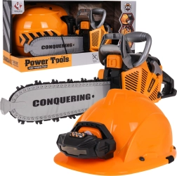 Електрически моторен трион с каска