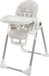 Детско столче за хранене NEW BABY Iris, топло сиво