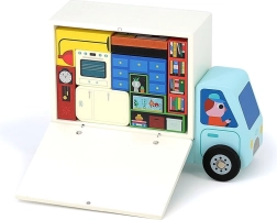 Vilac дървена логическа игра Натовари го правилно