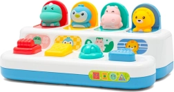 Baby Mix Peekaboo Interactive Pop-Up Animal Toy
