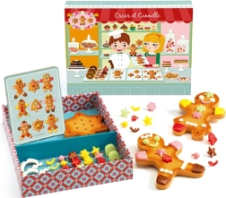 Djeco wooden set Gingerbread Man