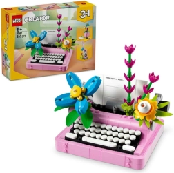 LEGO® Creator 3 в 1 31169 Пишеща машина с цветя