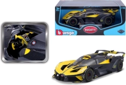 Метален модел на автомобил BBURAGO 1:18 BUGATTI BOLIDE жълто-черен