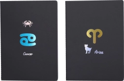 Линован тефтер Zodiac 18,5x25,5 см
