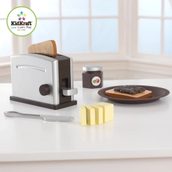 KidKraft Дървен комплект тостер Espresso