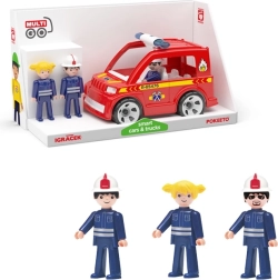 Играчек MultiGO Trio пожарникари – фигурки с пожарна кола