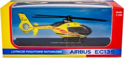 Метален модел на хеликоптер AIRBUS EC135 Въздушна спасителна служба 1:100