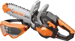 Моторен трион с предпазни очила