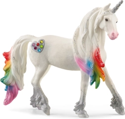 Schleich bayala дъгов жребец еднорог със сърчица