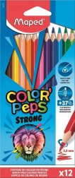 Пастели Maped Color'Peps Strong - комплект 12 броя