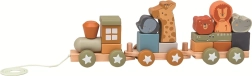 Дървено влакче с животни 2Kids Toys