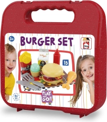 Chicos Play & Go burger suitcase