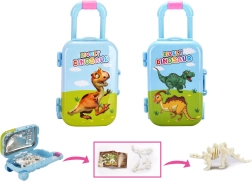 Динозавърски скелет в куфарче