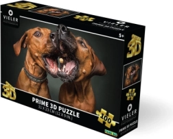 3D puzzle dogs 100 pieces