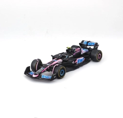 Метален модел Bburago 1:43 Alpine A524 F1 2024 #10 Pierre Gasly в подаръчна кутия