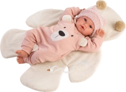 Llorens New Born реалистична кукла със звуци, меко телце 36 см