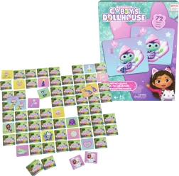 Мемо игра Gabby’s Dollhouse – Къщичката на Габи, 72 карти