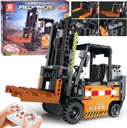 RC Forklift Building Set, 722 Pieces