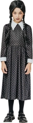 Carnival Dress Gothic Girl for Children 110-120 cm