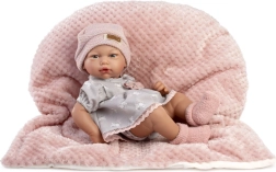 Guca реалистична кукла новородено момиченце 38 см с изцяло винилово тяло