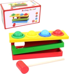 Дървена забивачка за деца