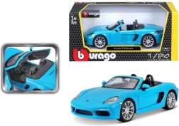 Bburago 1:24 Porsche 718 Boxster Blue