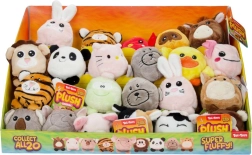 Plush animal ball 8 cm, assorted types