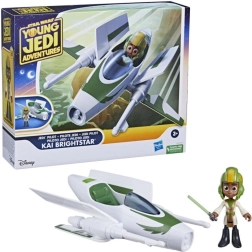 Star Wars превозно средство Jedi Pilot с фигурка и светлинен меч