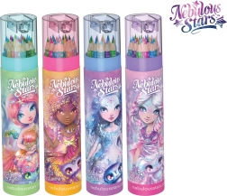 Пастели NEBULOUS STARS в тубус с острилка (18 цвята)