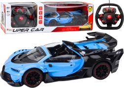 RC спортна кола 1:12 с отварящи се врати – синя