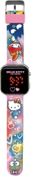LED watch with Hello Kitty calendar