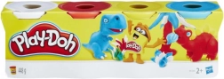 Play-Doh пластилин, комплект от 4 кофички, 448 г – Динозаври