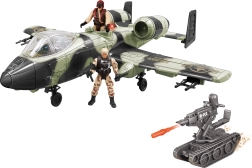 Самолет с фигурки и ефекти