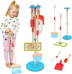 Детски комплект за почистване Tooky Toy, 6 части