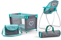 Детски комплект за кукли Elsa Prestige от Milly Mally – ментов
