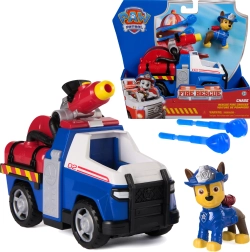 Paw Patrol пожарно-спасителен автомобил CHASE с фигурка и водни снаряди