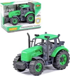 Polesie Progress Inertia Tractor green