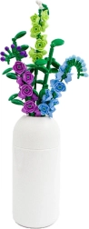 Sluban Flowers delphinium in a vase building set