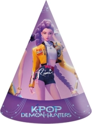 Paper Birthday Party Hats – K-Pop Demon Hunters