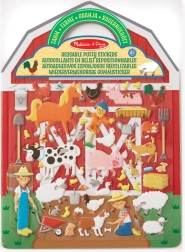 Raised multi-layered stickers - Farm